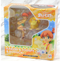 Authentic Pokemon G.E.M. Series PVC Figure -  Misty, Togepi, and Psyduck 10,5cm